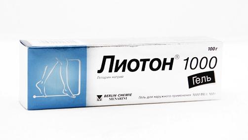 Лиотон 1000 Гель Цена Аптека Ру