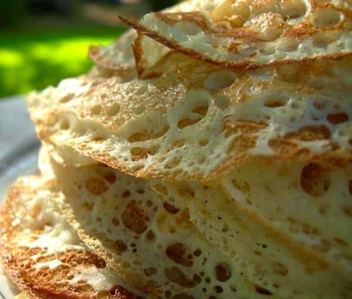 Рецепты Блинов С Дырочками На Дрожжах