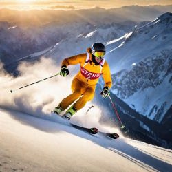 Горнолыжный спорт: удивительный азарт скорости на лыжах