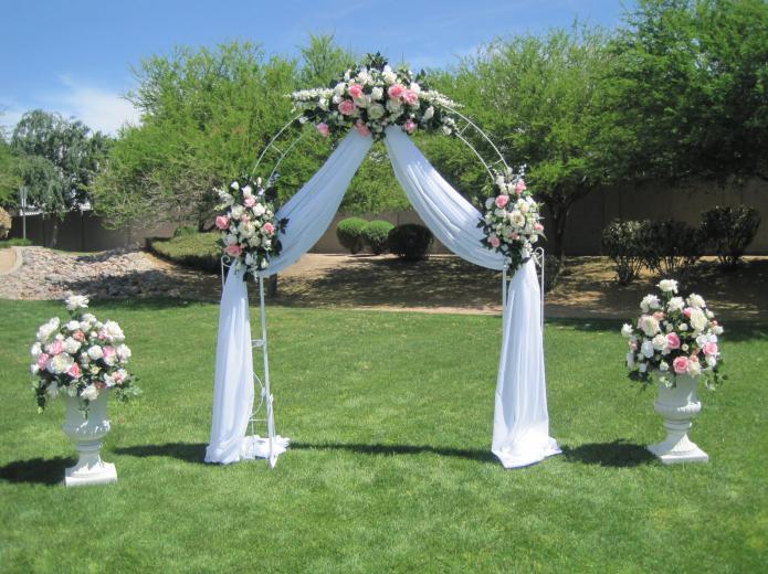свадебные арки своими руками
