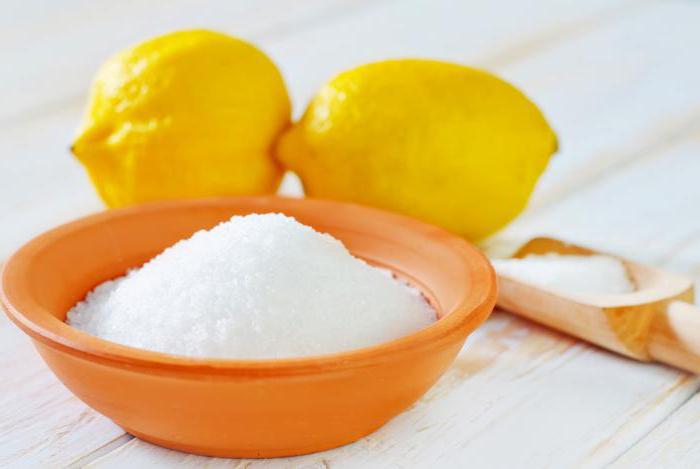 Лимонная кислота польза и вред