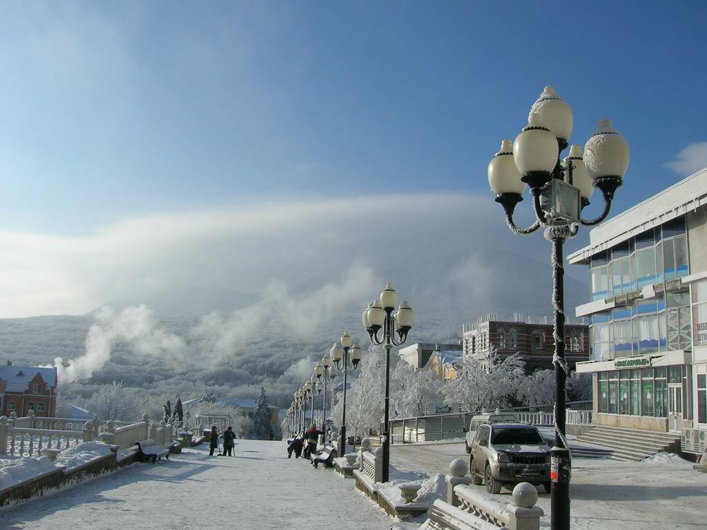 Железноводск парк зимой