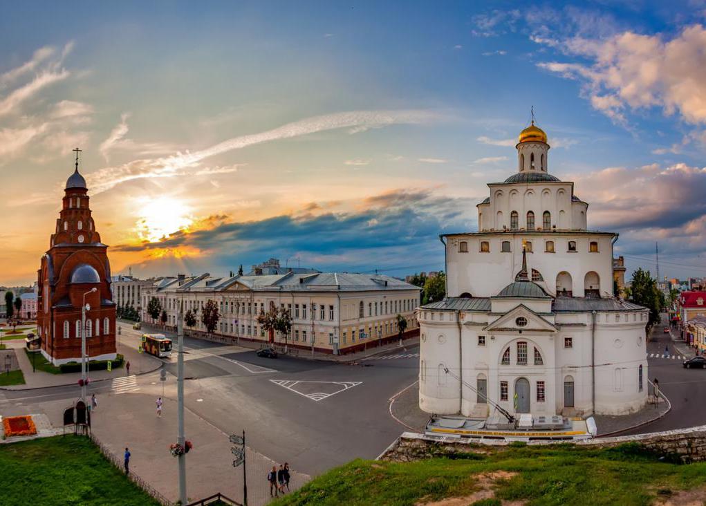 Город владимир золотые ворота фото