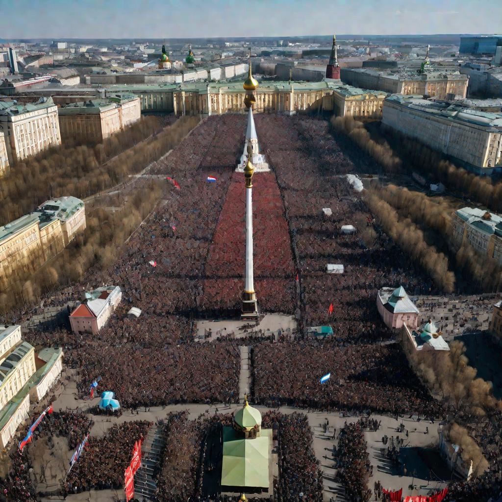 Митинг в поддержку демократических реформ