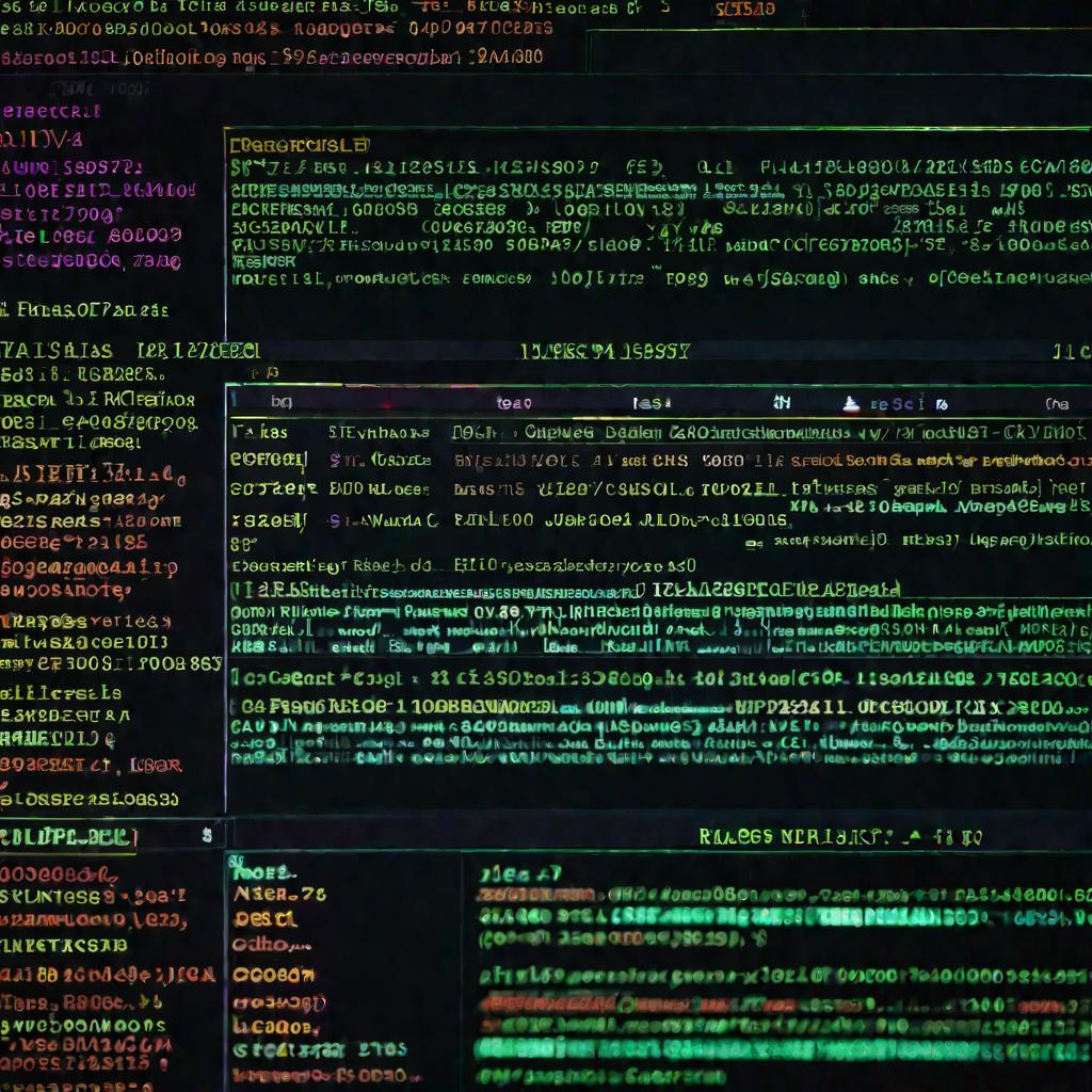 Фото монитора с командами INSERT на SQL