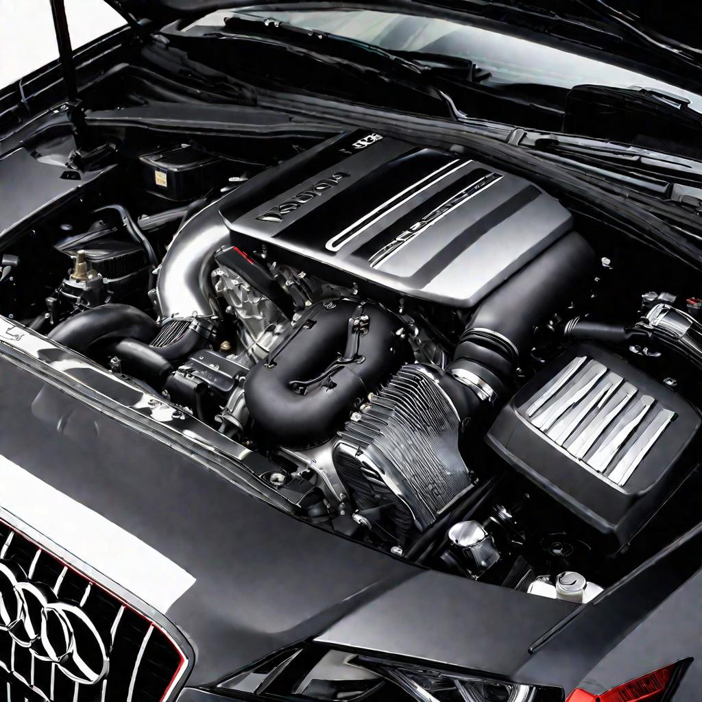 Двигатель Audi V8