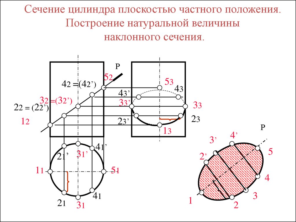 Изображения на плоскости вертикального сечения поверхности местности в заданном направлении это