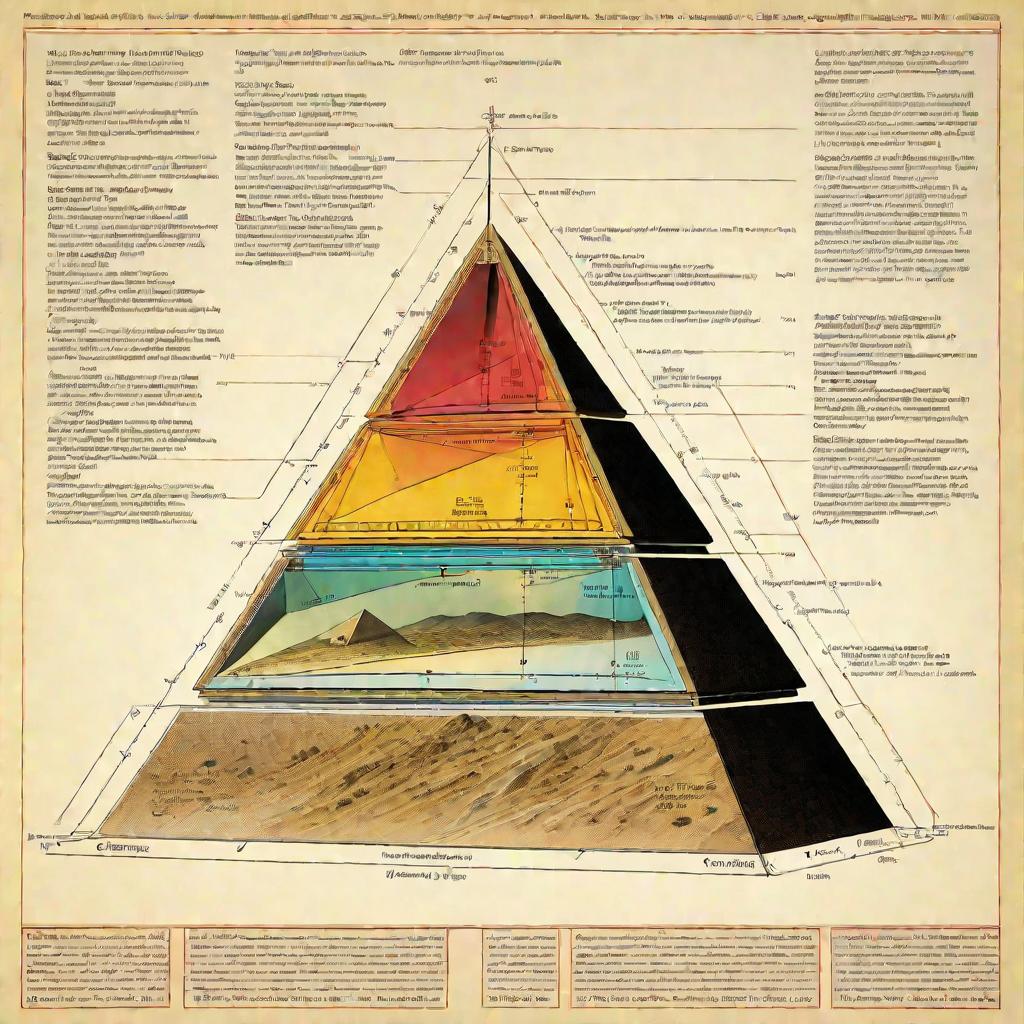 Геометрическая схема пирамиды